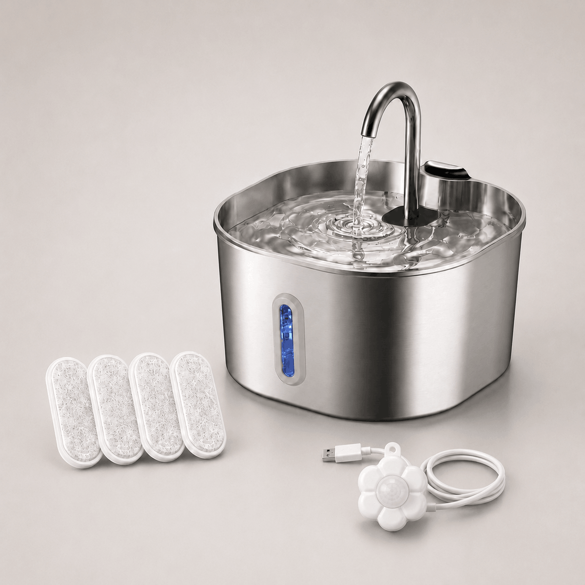 AquaSense™ Fontaine Automatique pour Animaux